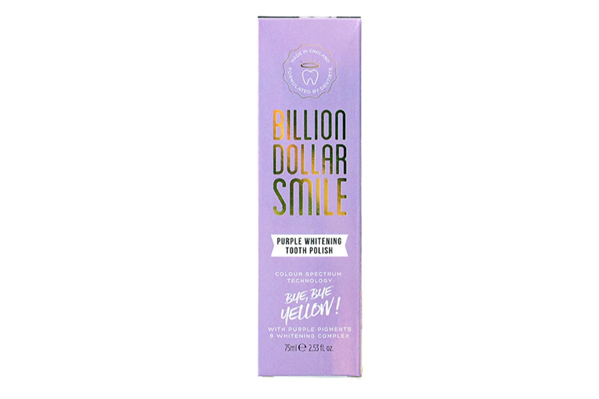 billion dollar smile purple toothpaste review