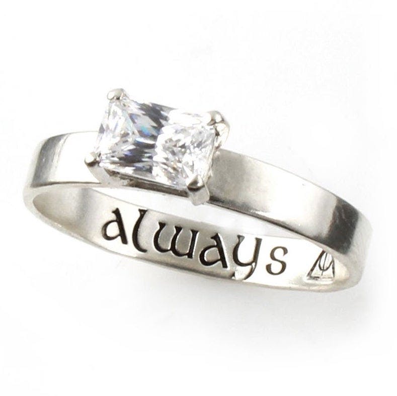 Our 2 Tone Harry Potter Engagement Ring Is Stunning!