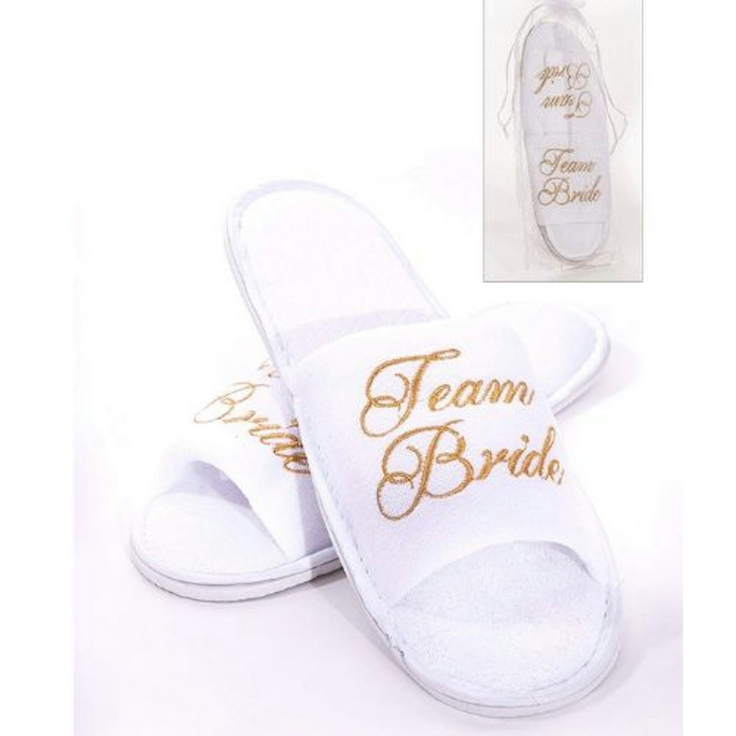 Alandra Gifts Slip Team Bride Slipper