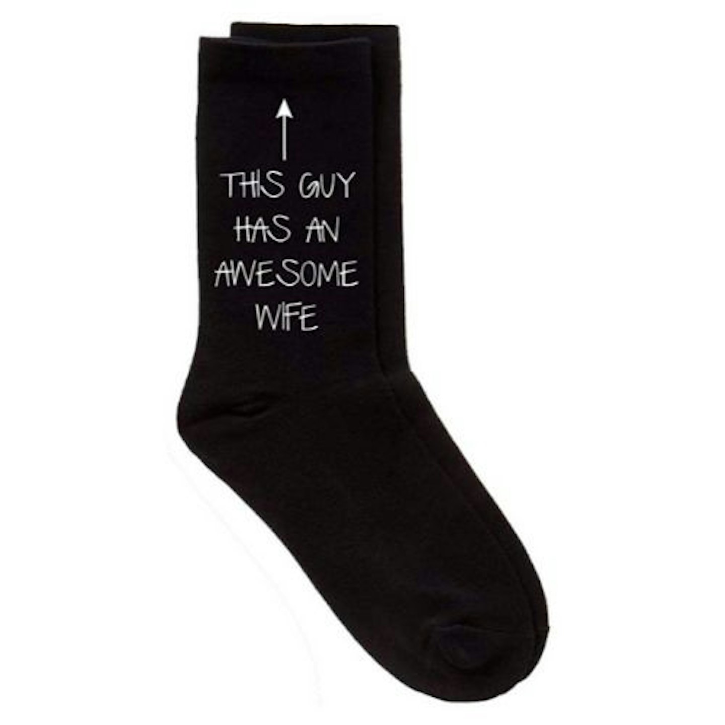 Mens This Guy Has an Awesome Wife Socks