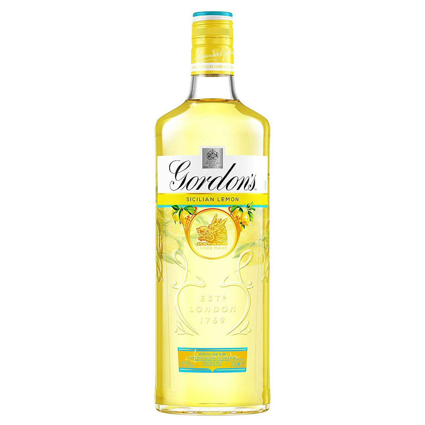 Gordonu2019s Sicilian Lemon Distilled Gin