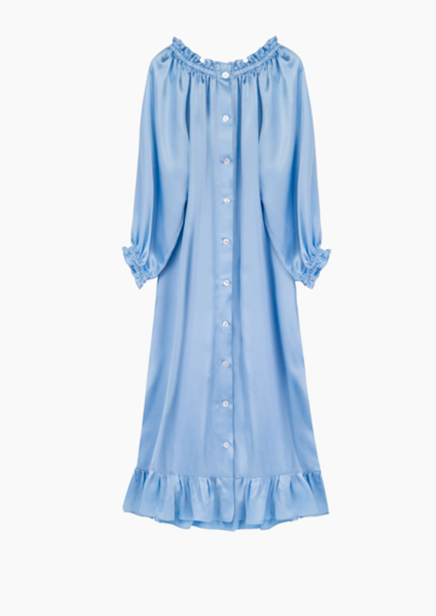 Sleeper, Maria Blue Silk Dress, £420