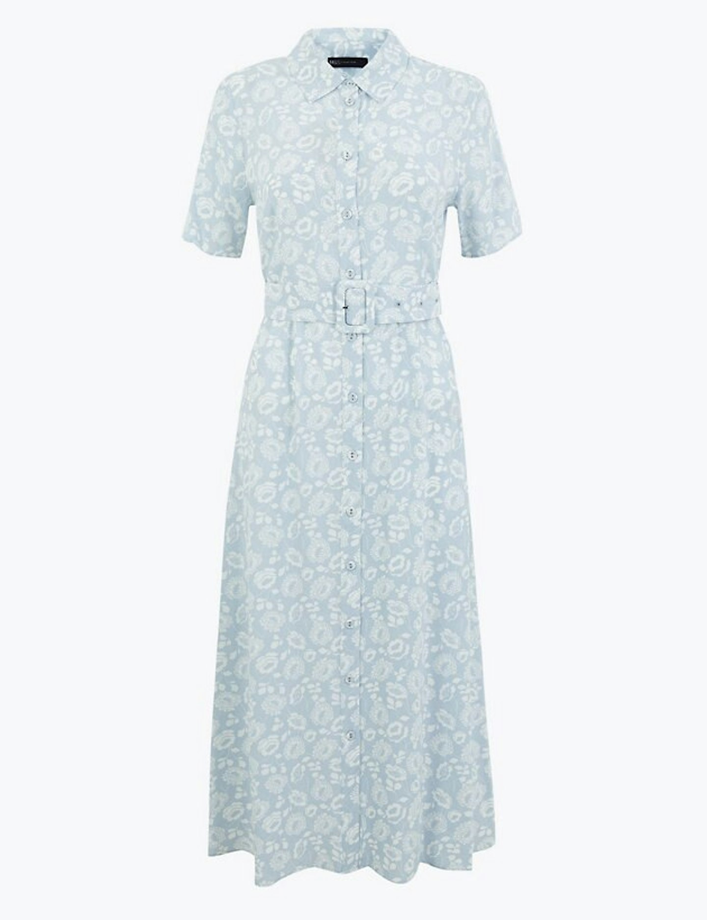 Floral Belted Midi Shirt Dress, £49.50