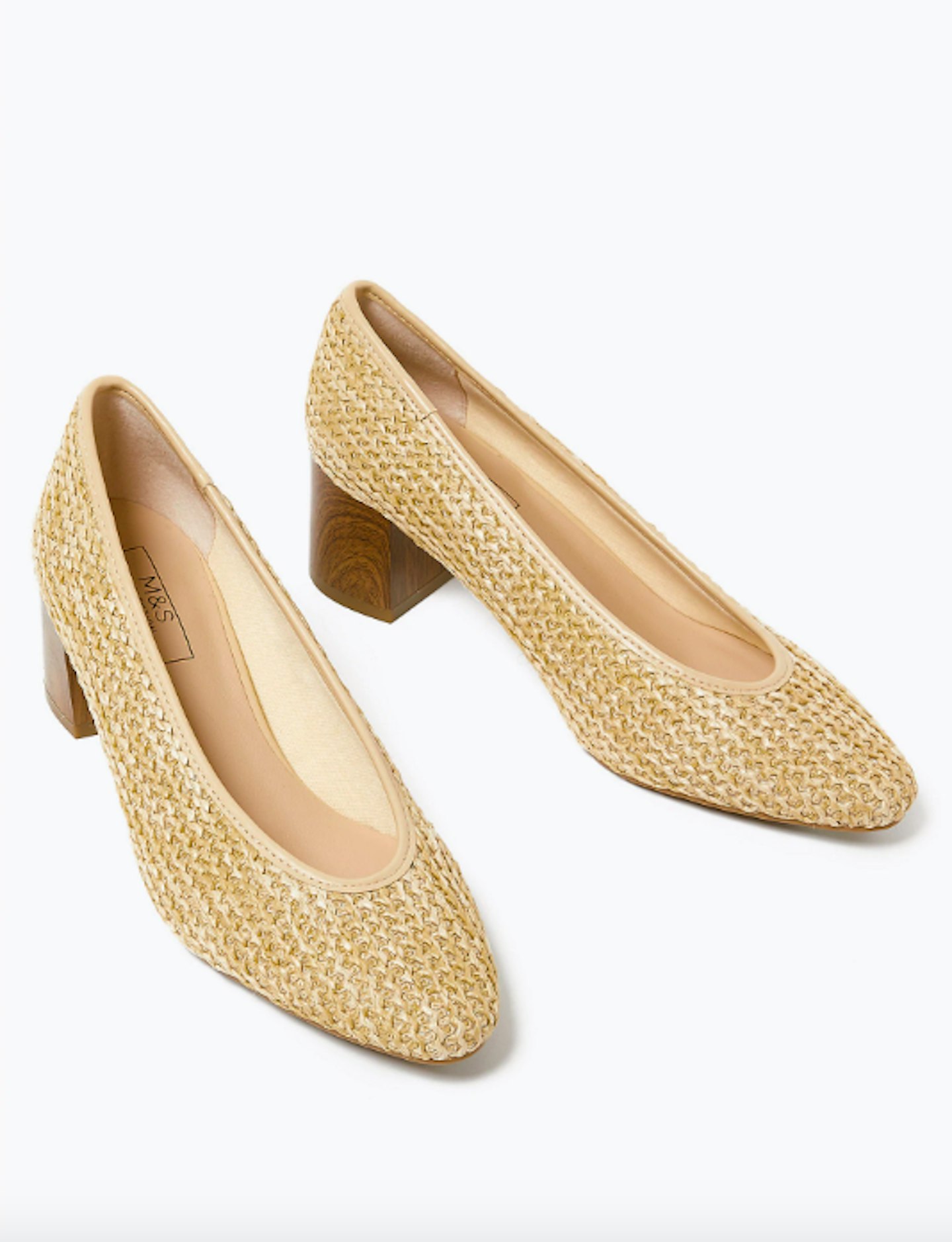 Almond Toe Court Shoes, £25