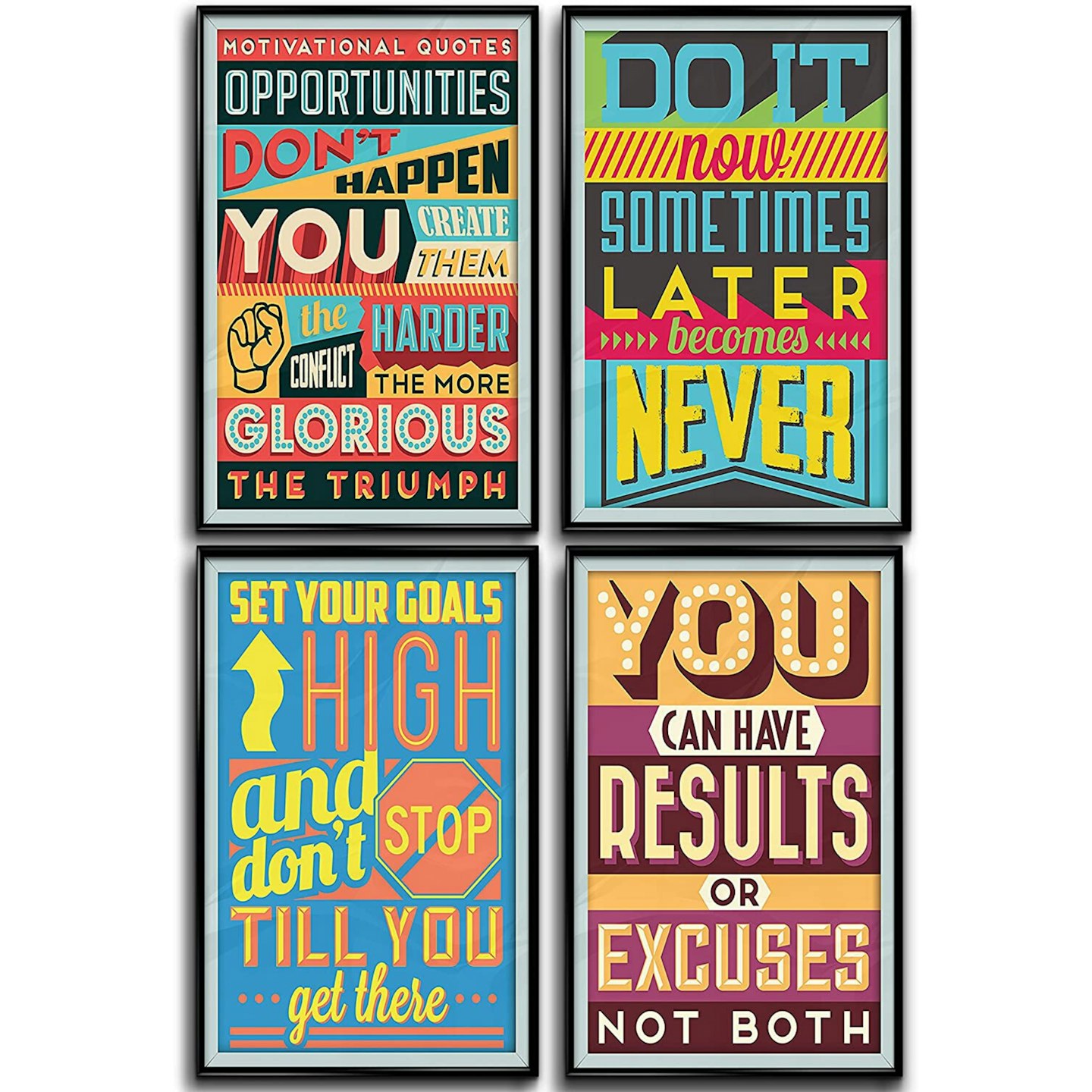 Motivational Inspirational Quotes Posters