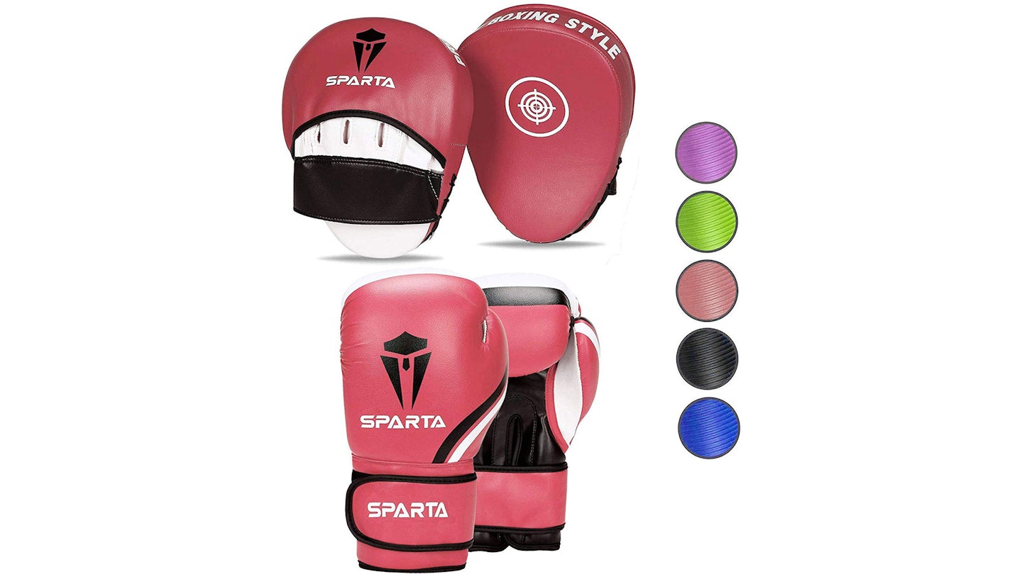 Sparta Boxing Gloves And Pads