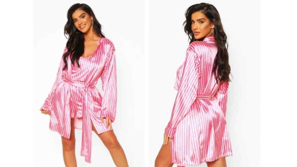 Here's how to curl your hair with your dressing gown (yes, really)