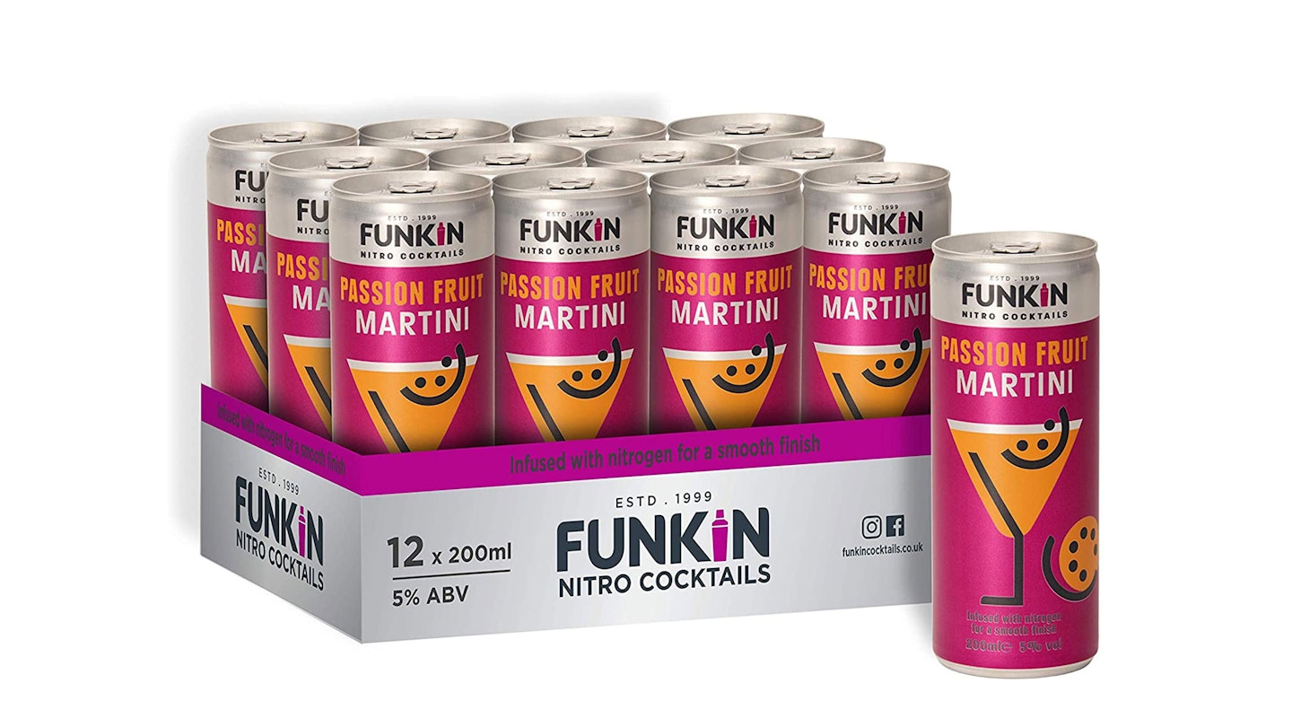 Funkin Passion Fruit Martini Nitro Cocktail Cans