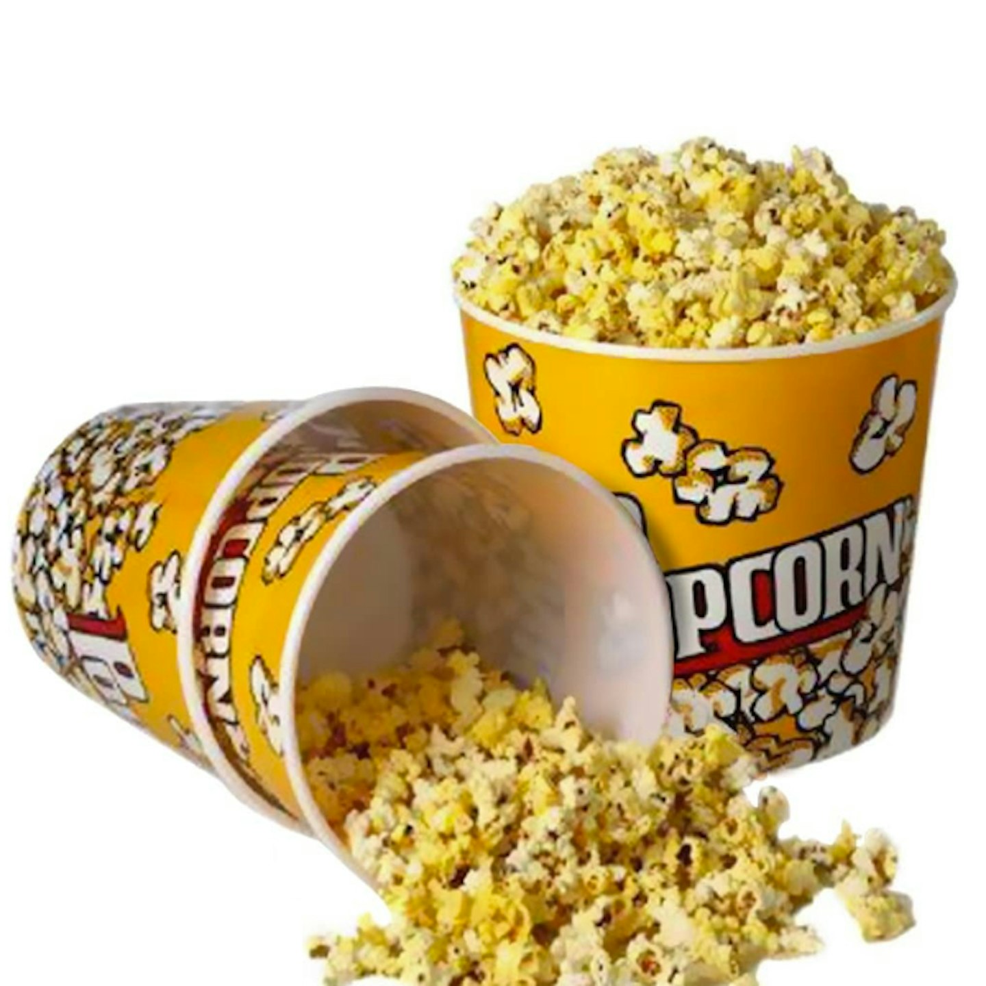 Retro Popcorn Containers Reusable (3 pack)