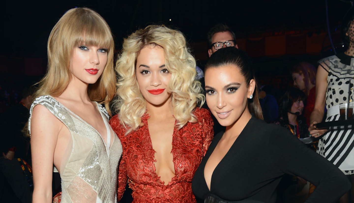 Taylor Swift, Rita Ora and Kim Kardashian