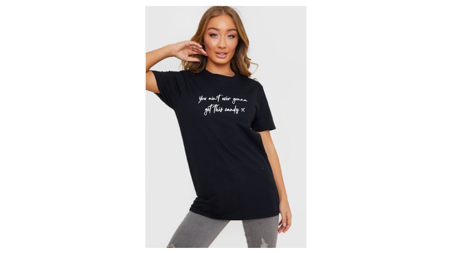 Gemma Collins Black 'Ain't Ever Gonna Get This Candy' Meme Unisex T-Shirt