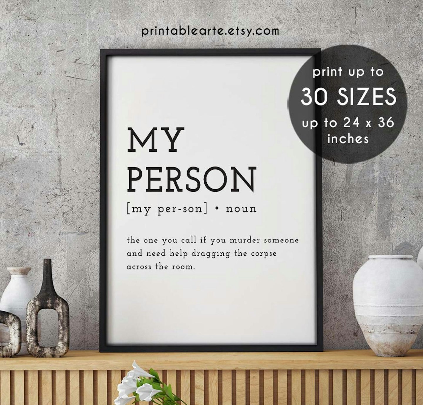 You're My Person Print