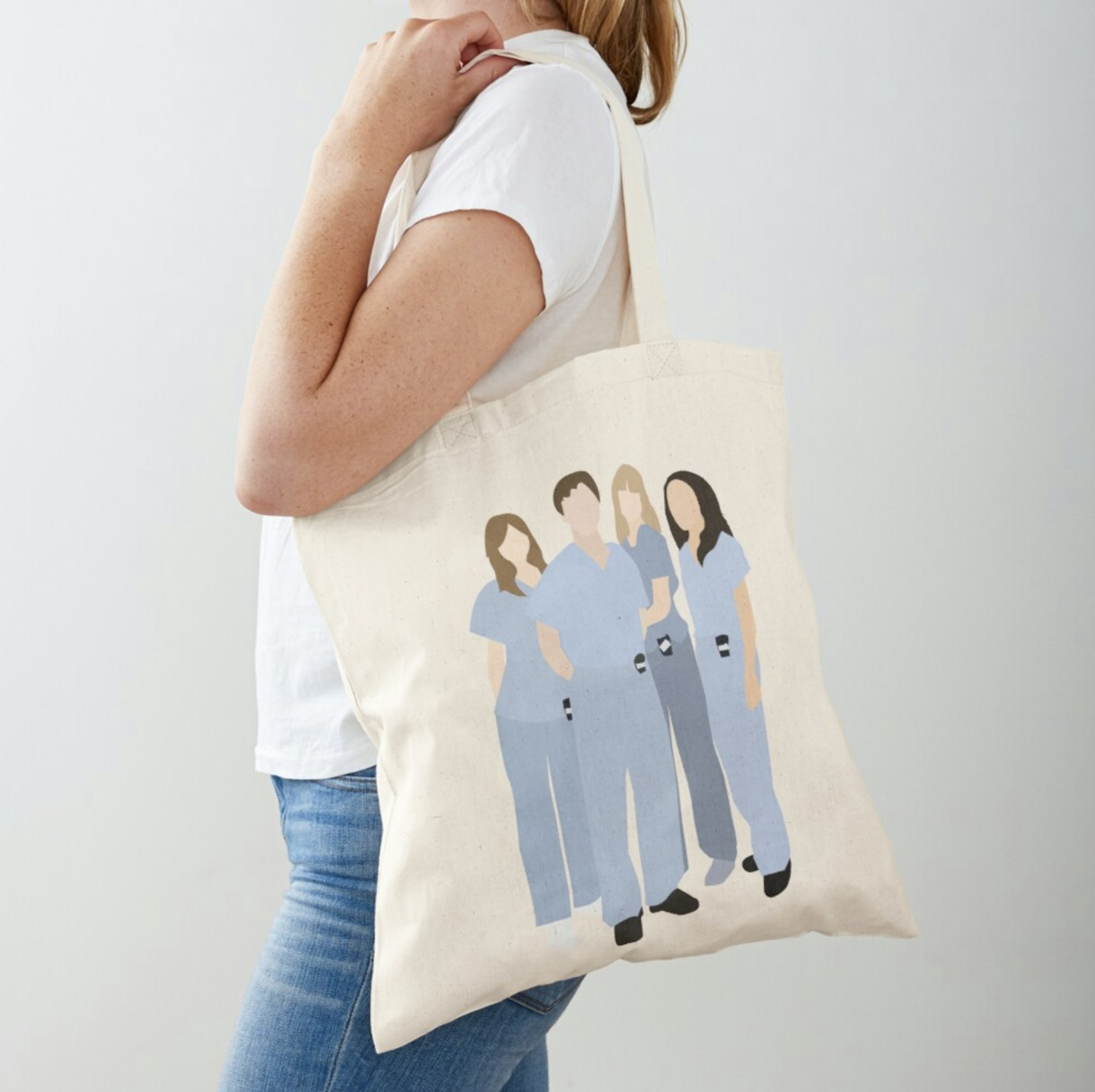 Original Grey's Anatomy Interns Tote Bag