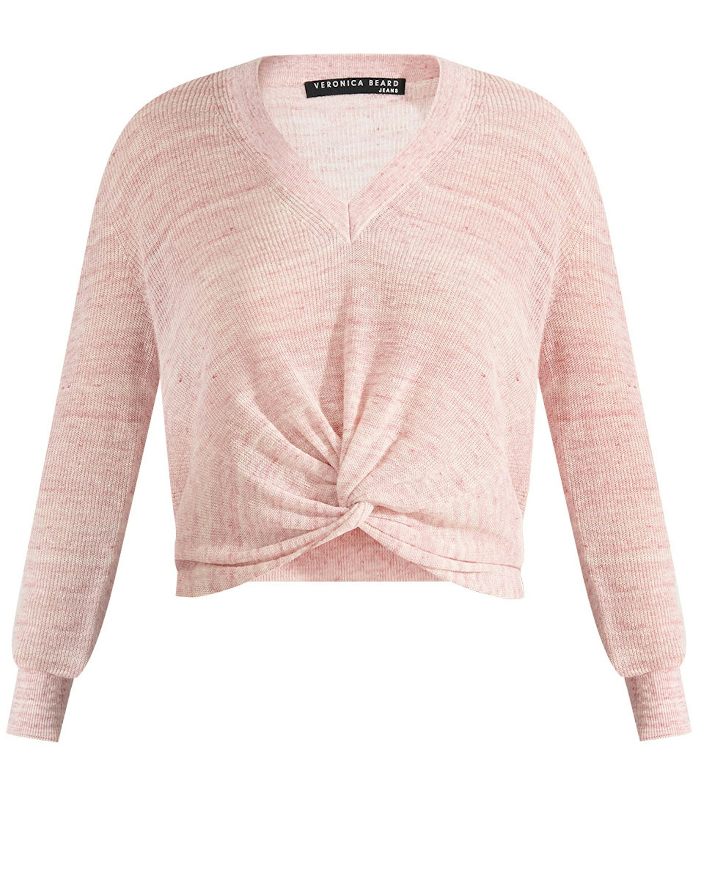 Veronica Beard, Soren Twist-Front Sweater, £246