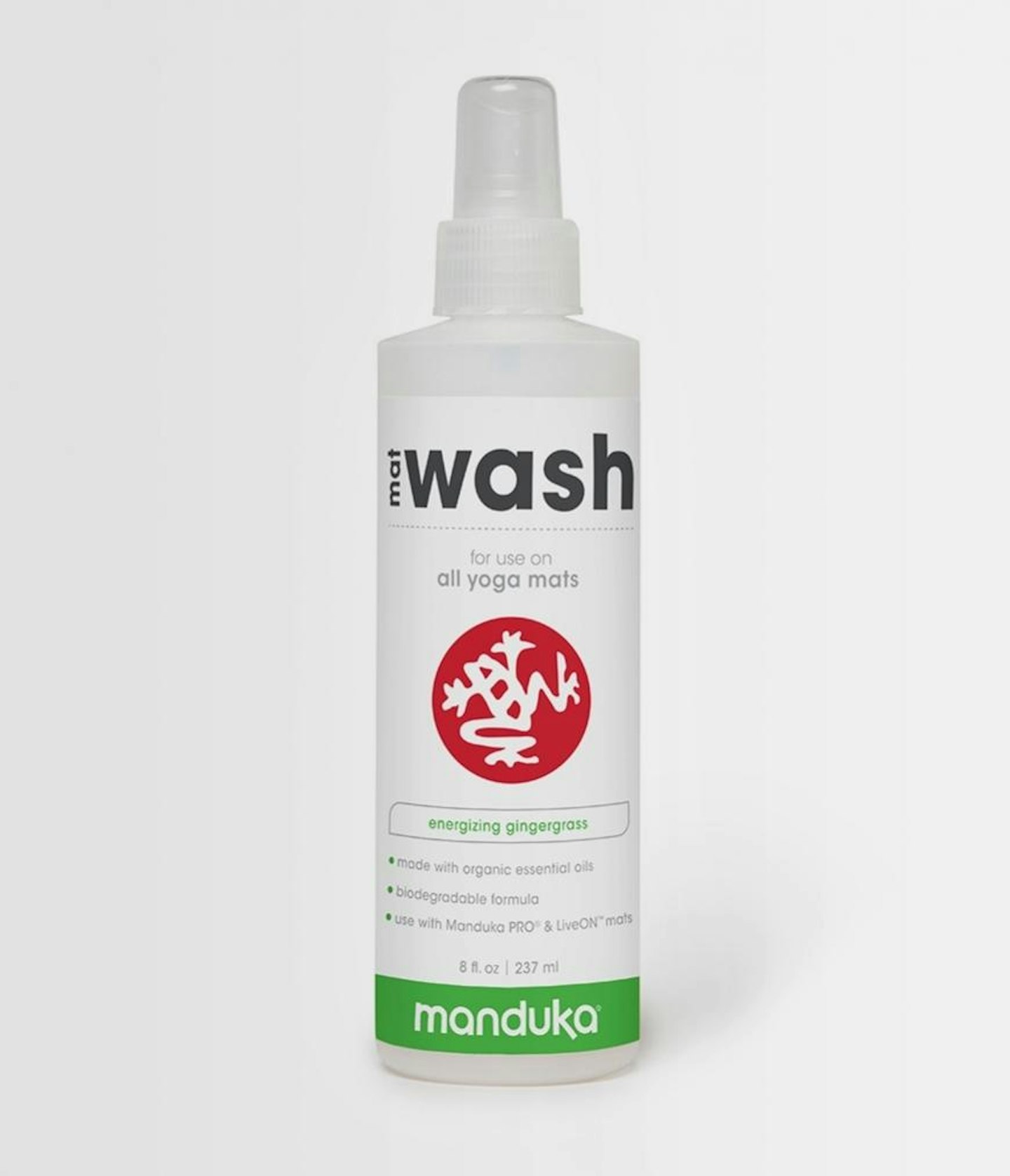 Manduka, all purpose yoga mat wash spray, £13