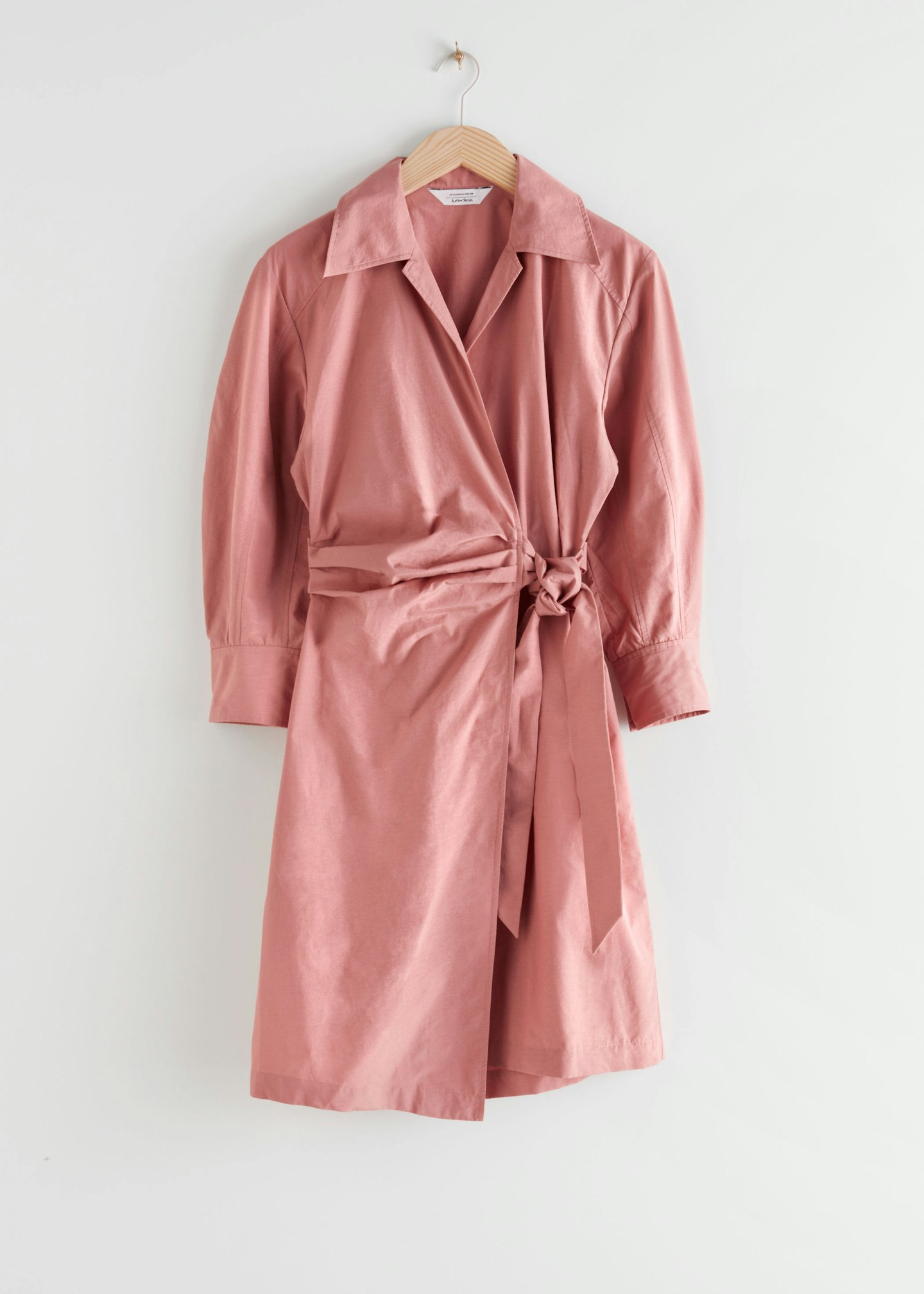 & Other Stories, Wrap Front Mini Dress