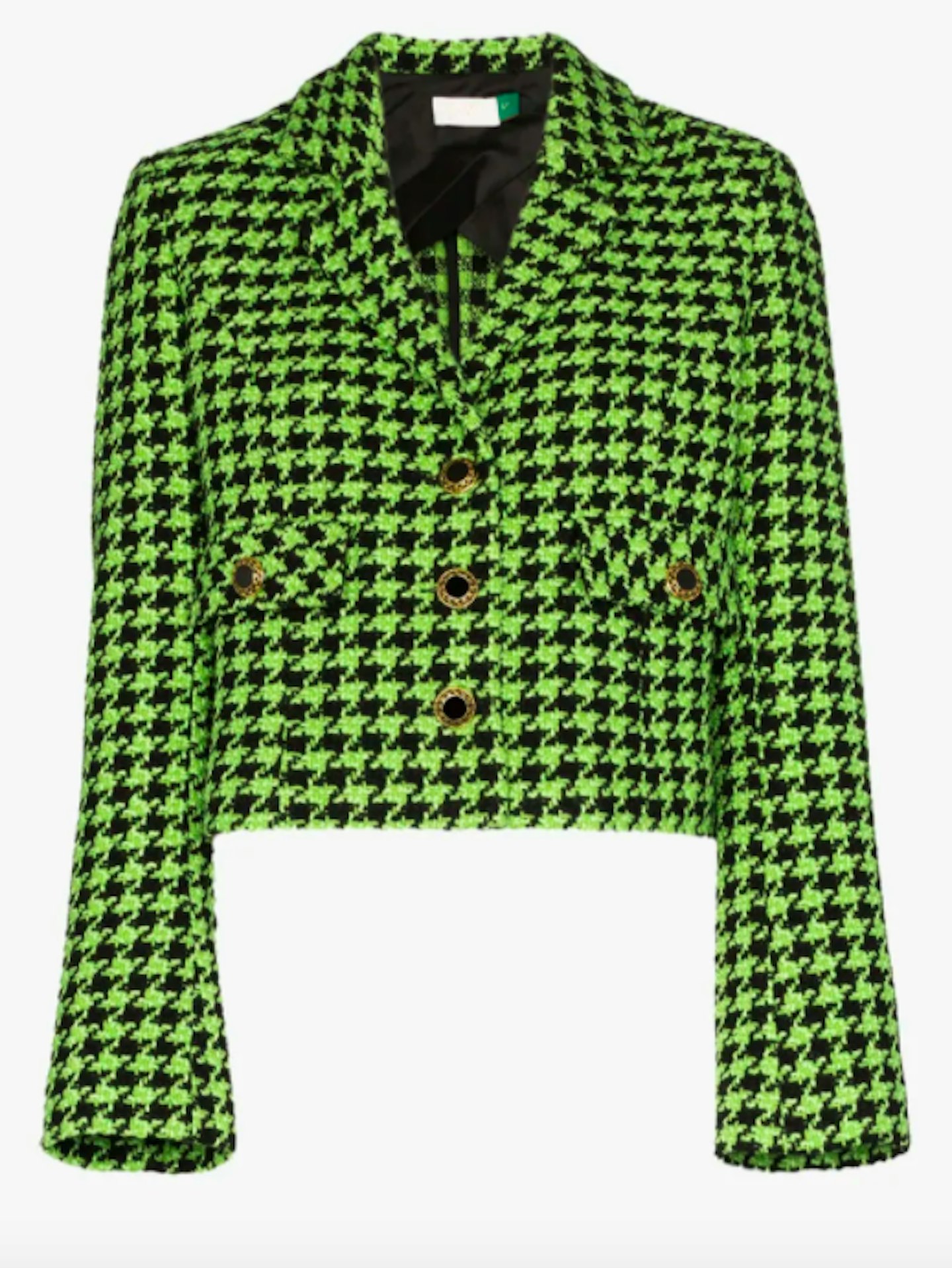 Rixo X Christian Lacroix Leila Houndstooth Blazer