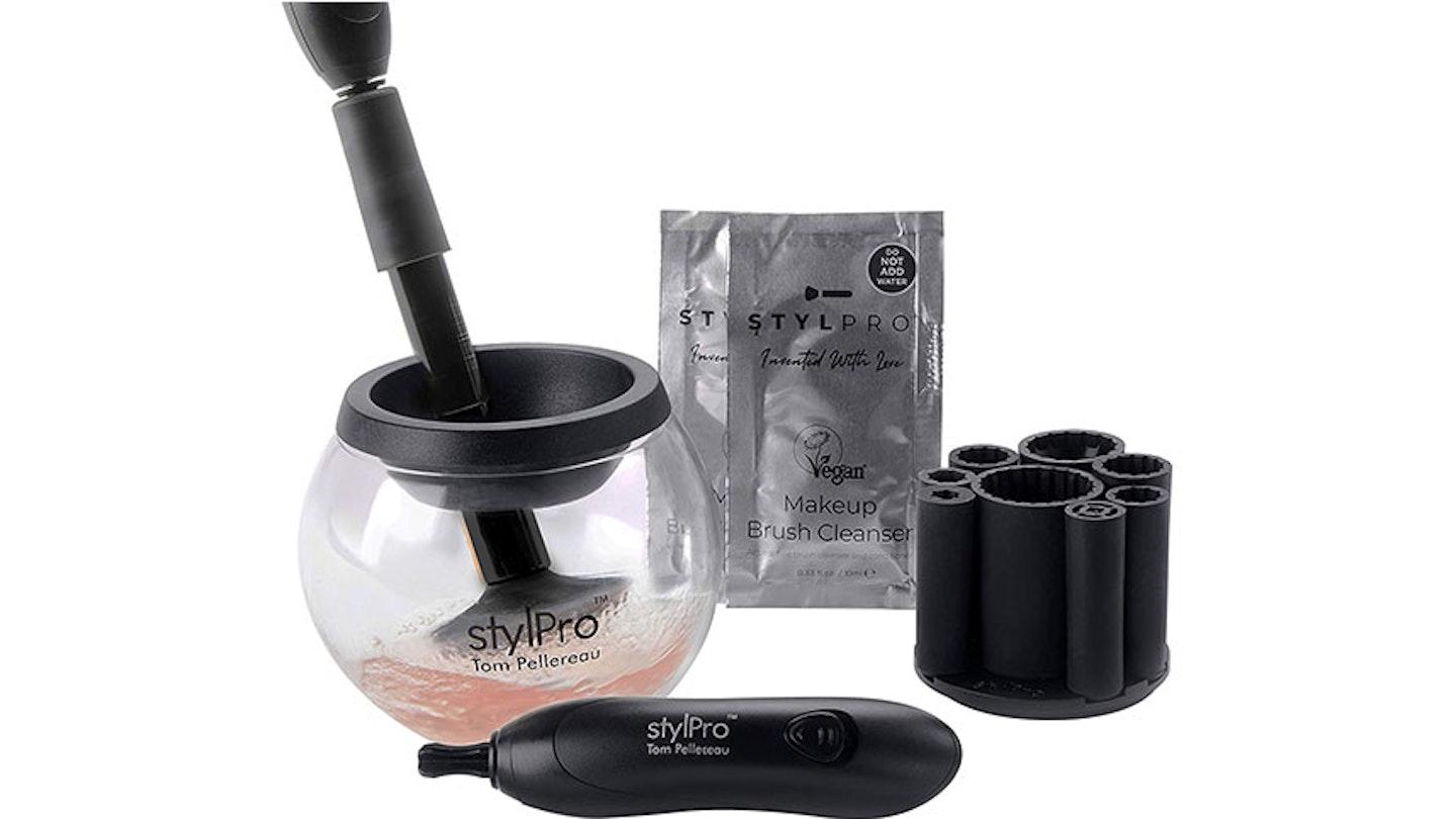 STYLPRO Makeup Brush Cleaner Dryer 2 in 1 Bowl Washer
