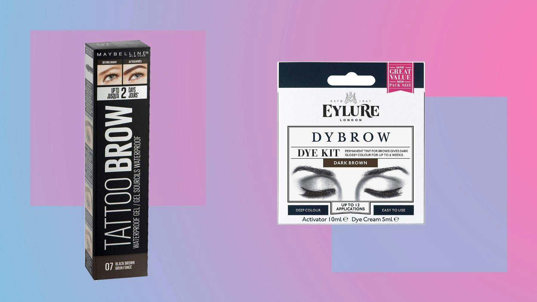 Eyebrow tint at home