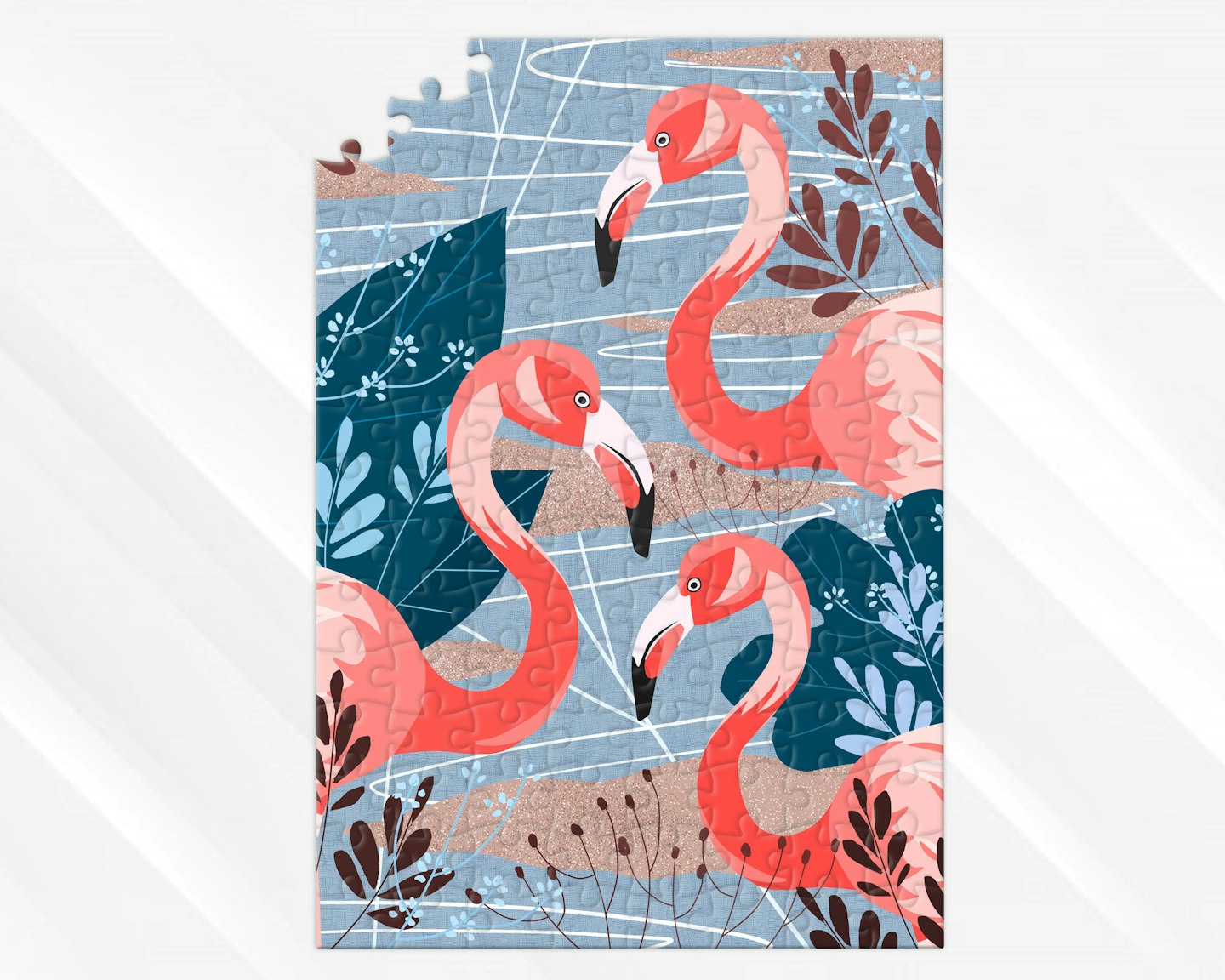 Flamingo Puzzle for Adults