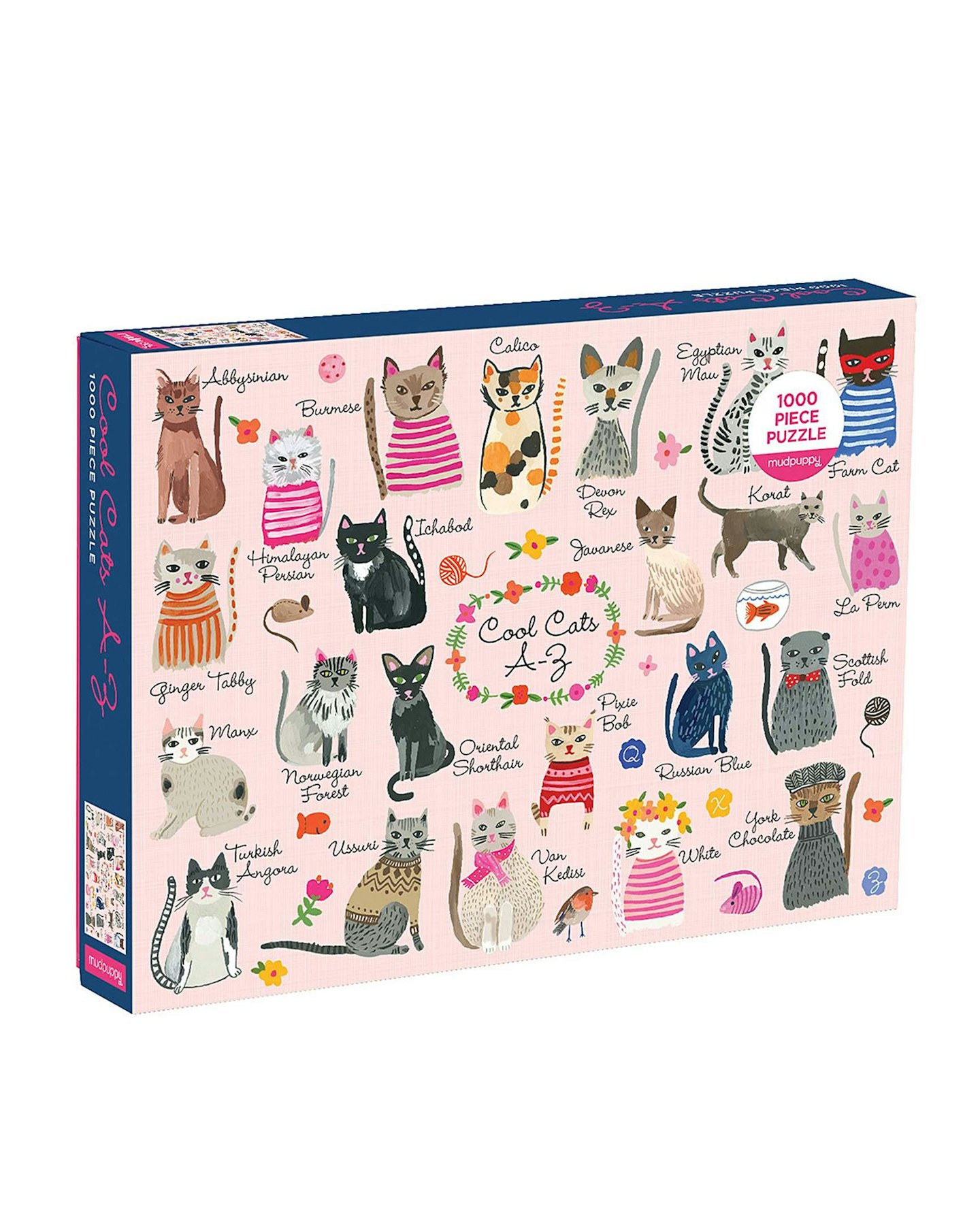 Cool Cats A-Z 1000 Piece Jigsaw Puzzle