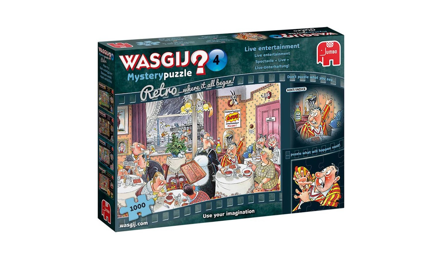 Wasgji Retro Mystery 4 Entertainment Puzzle
