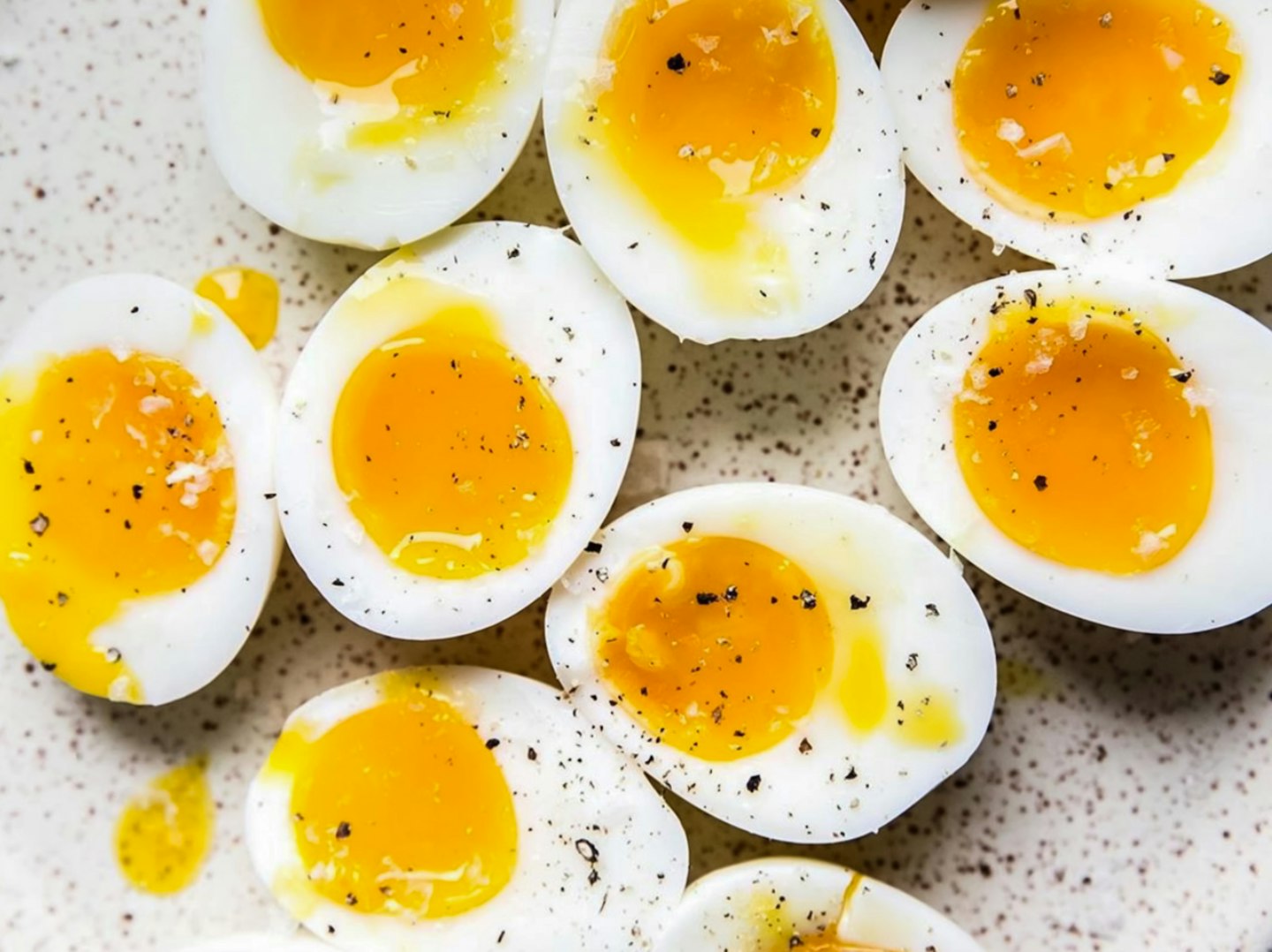 Soft boiled eggs