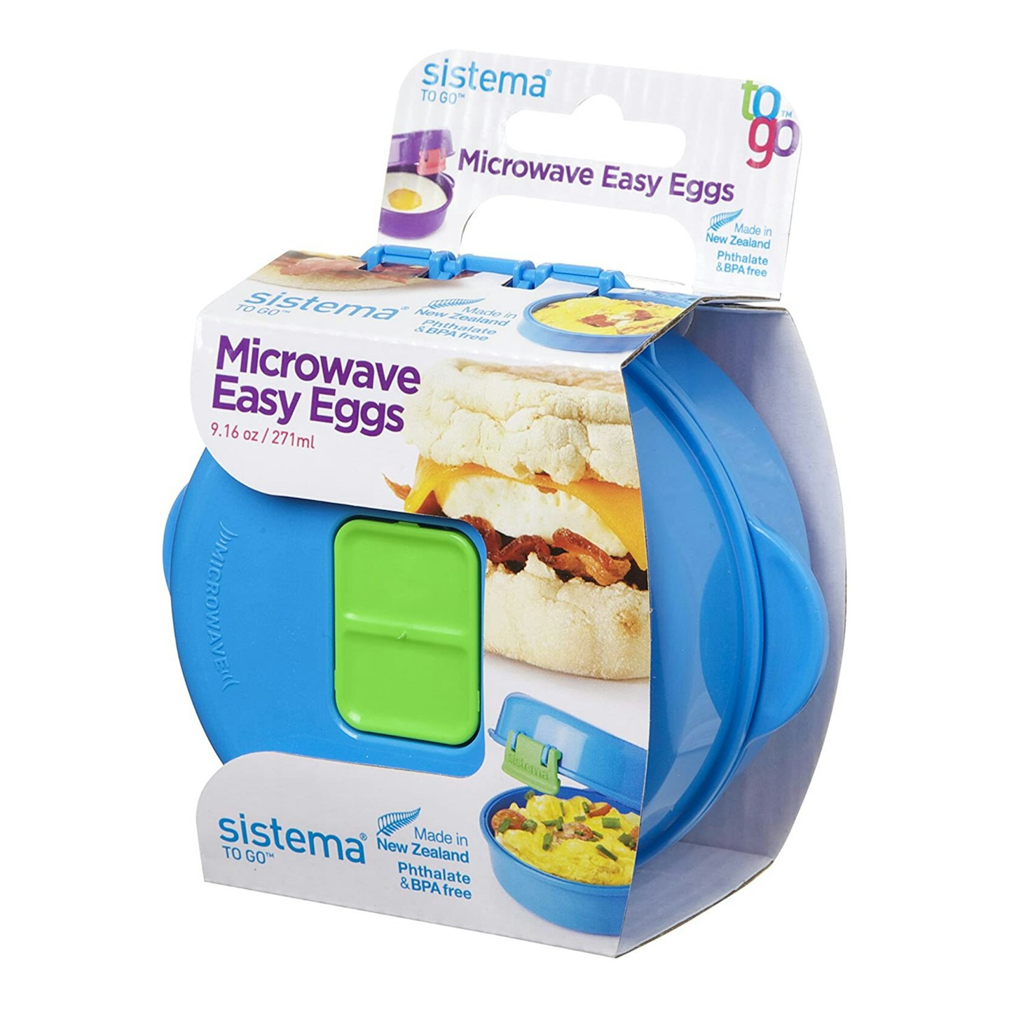 Sistema To Go Microwave Egg Cooker Easy Eggs
