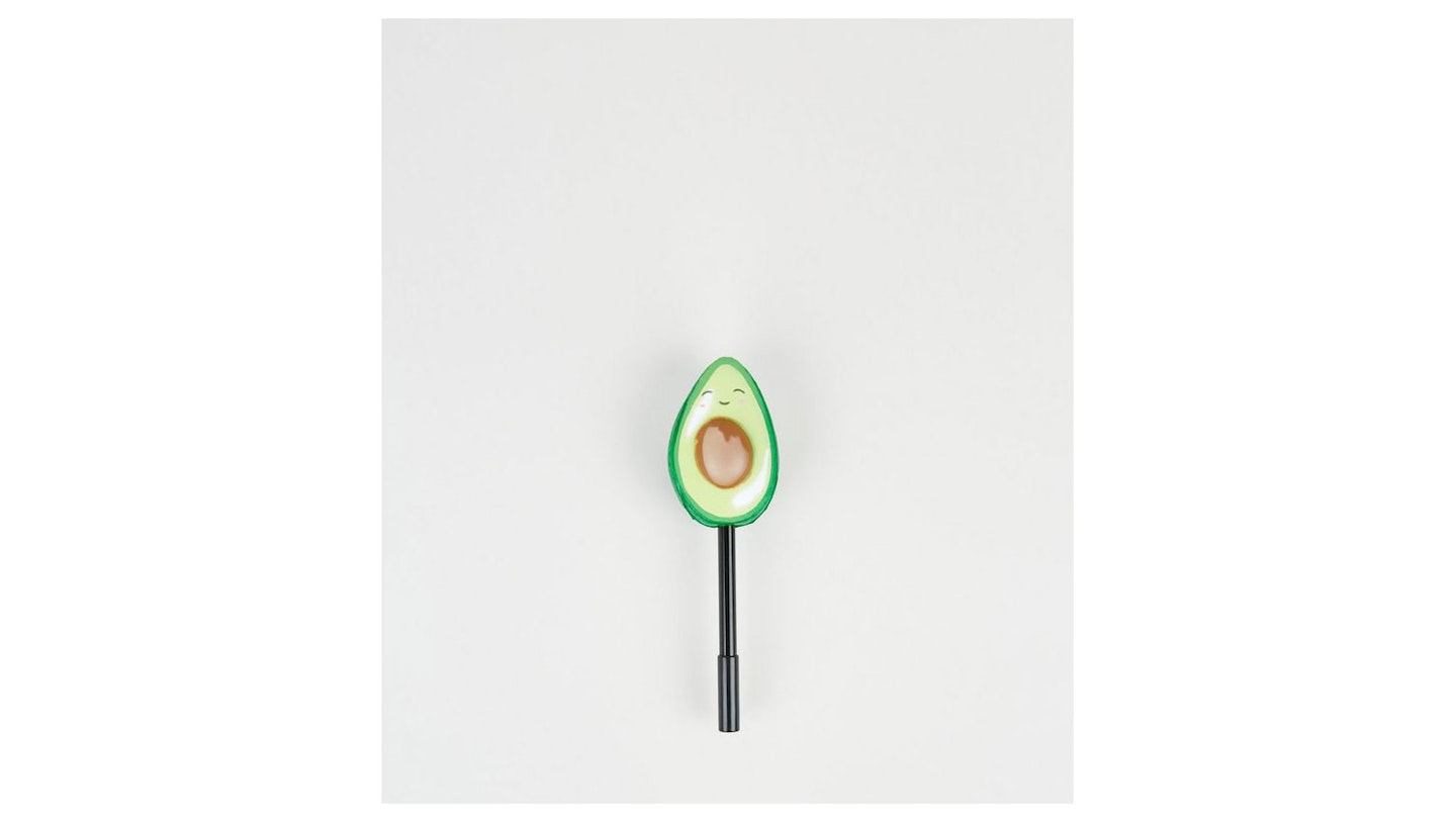 Multicoloured Avocado Stress Ball Pen