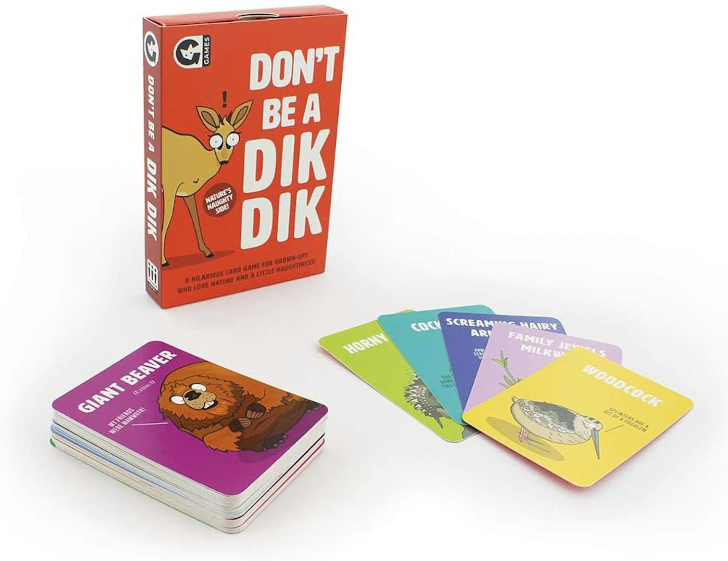 Ginger Fox Don't Be A Dik Dik Card Game