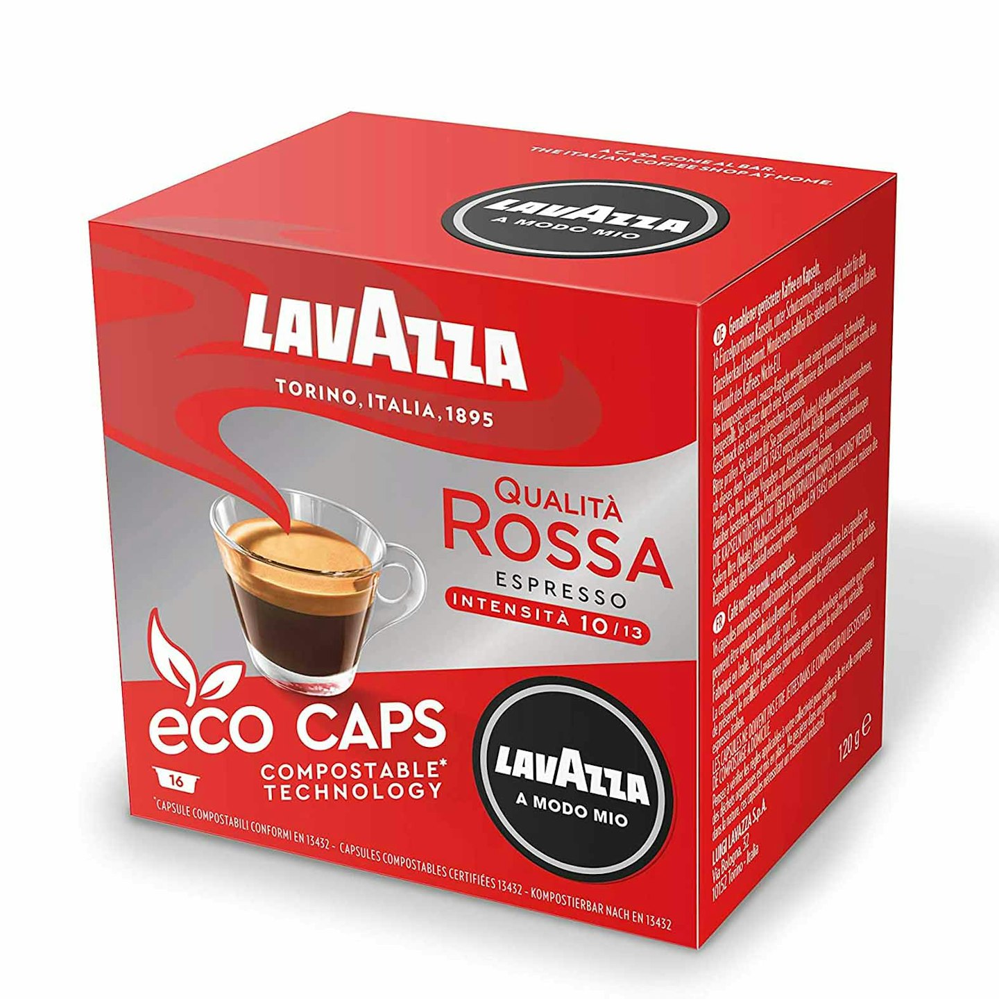 Lavazza A Modo Mio Eco Caps Coffee Pods