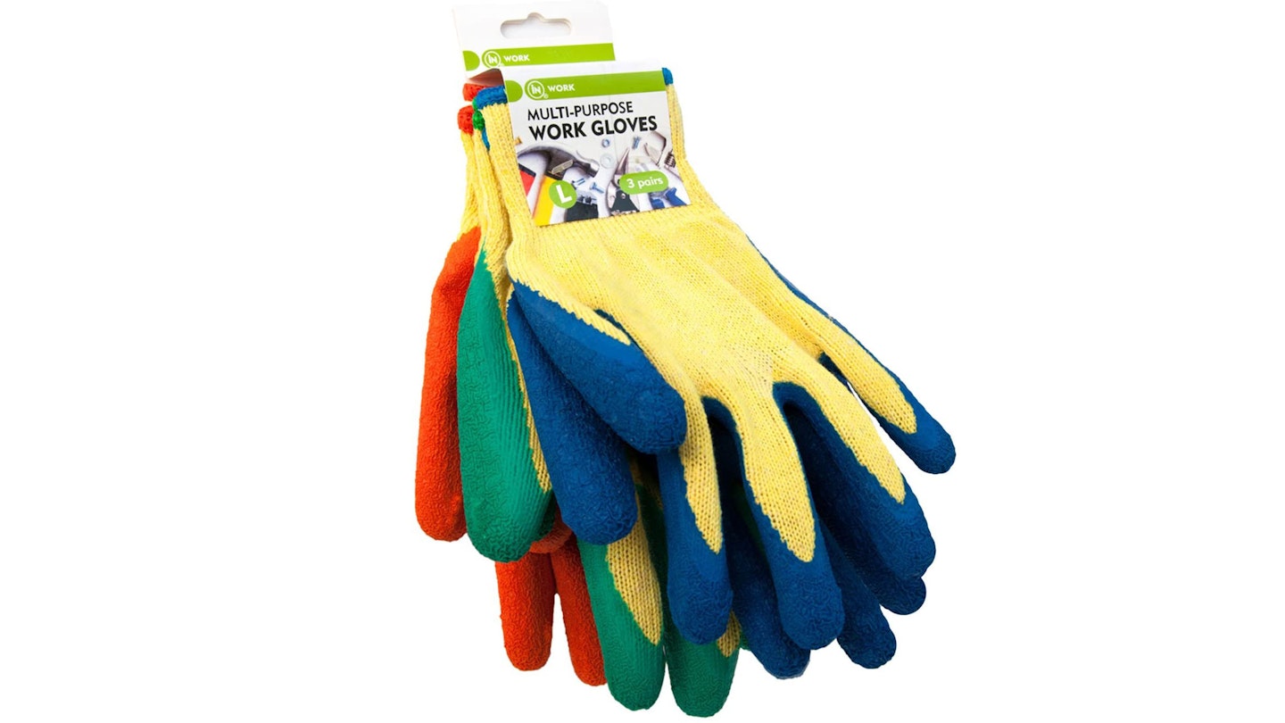 Homebase Premium Comfort Floral Patterned Gloves