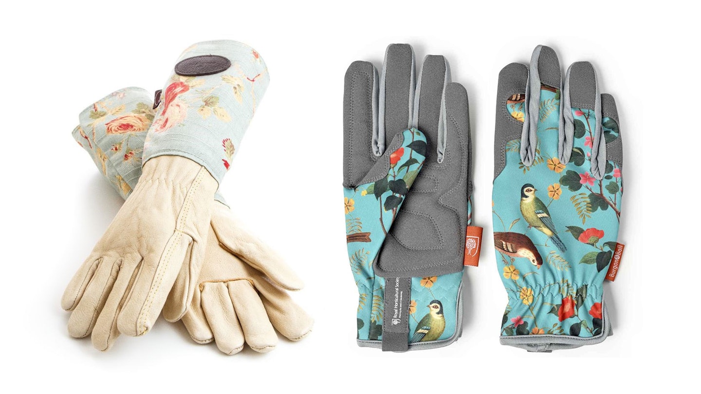 Pairs of Floral Gardening Gloves 