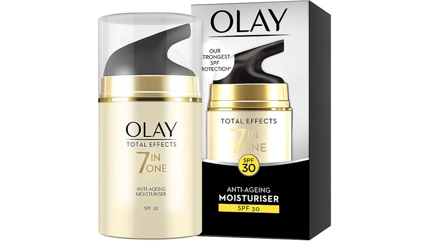 Olay Total Effects 7-in-1 Anti-Ageing Moisturiser with SPF30, Niacinamide, Vitamin C and E, 50 ml
