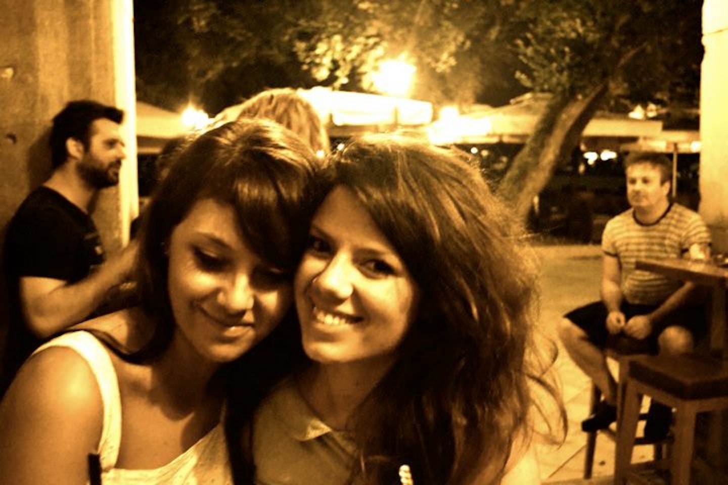 Emily and her friend, Bea