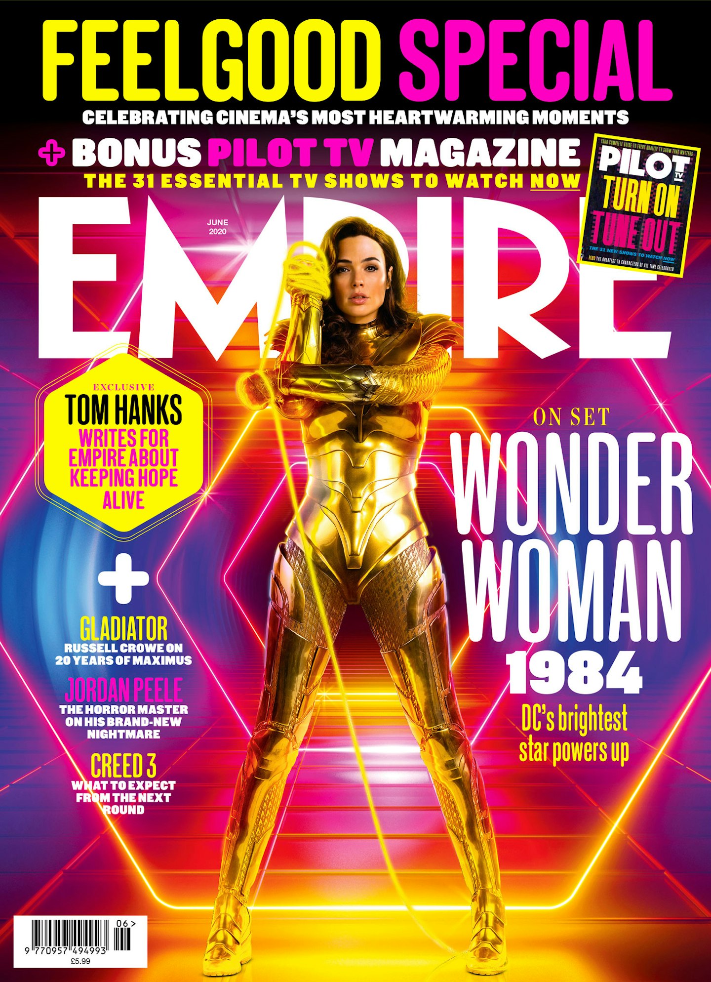 Empire – June 2020 cover – Wonder Woman 1984