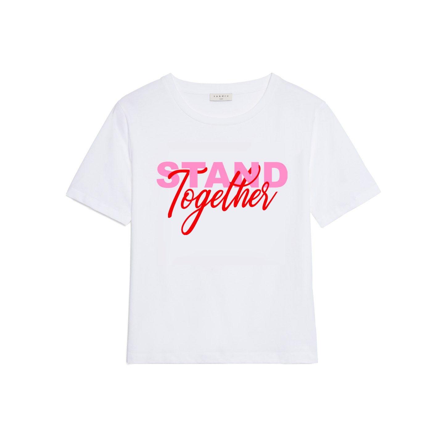 Sandro, Stand Together Tee, £69