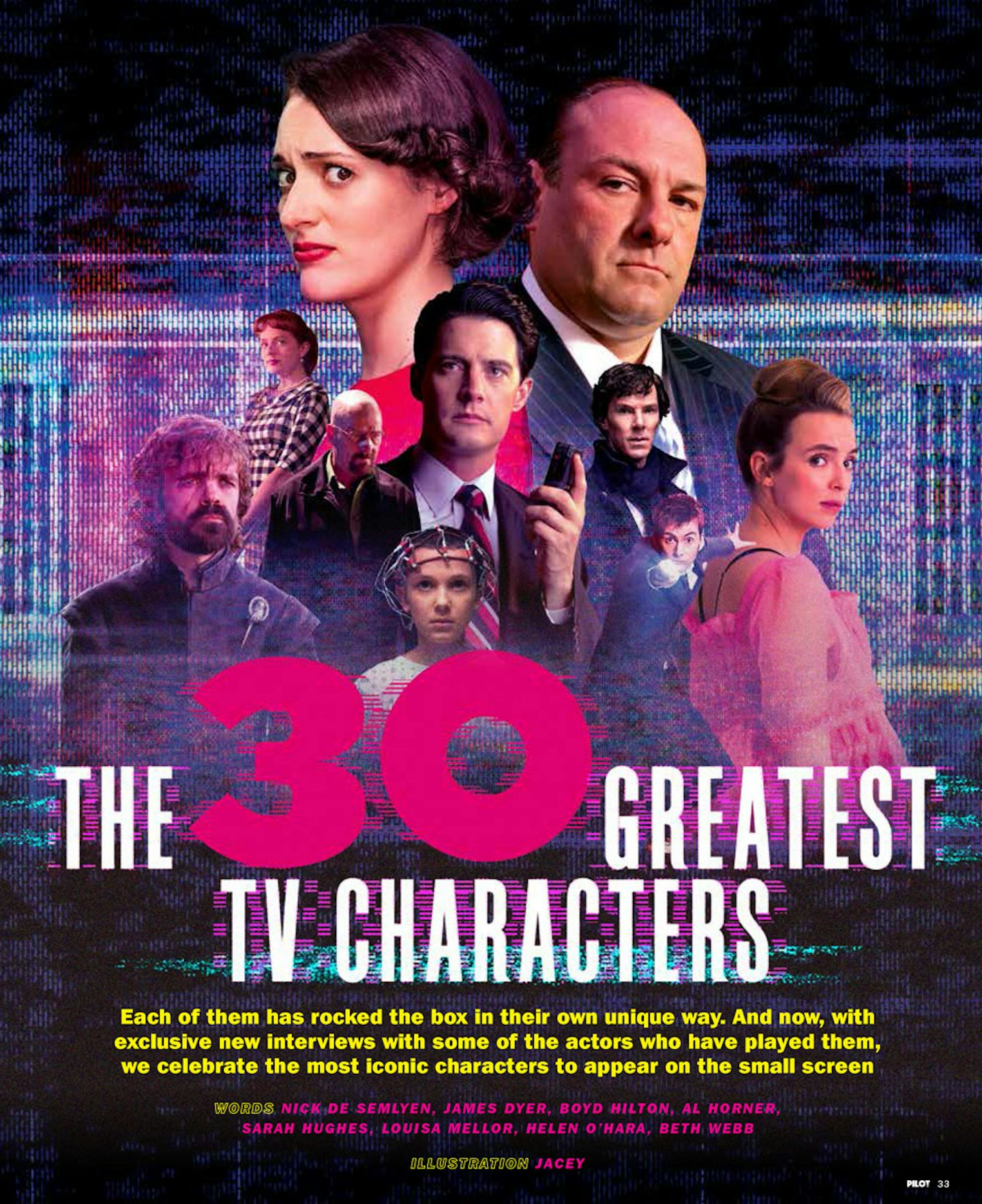 Pilot TV – 30 Greatest Characters