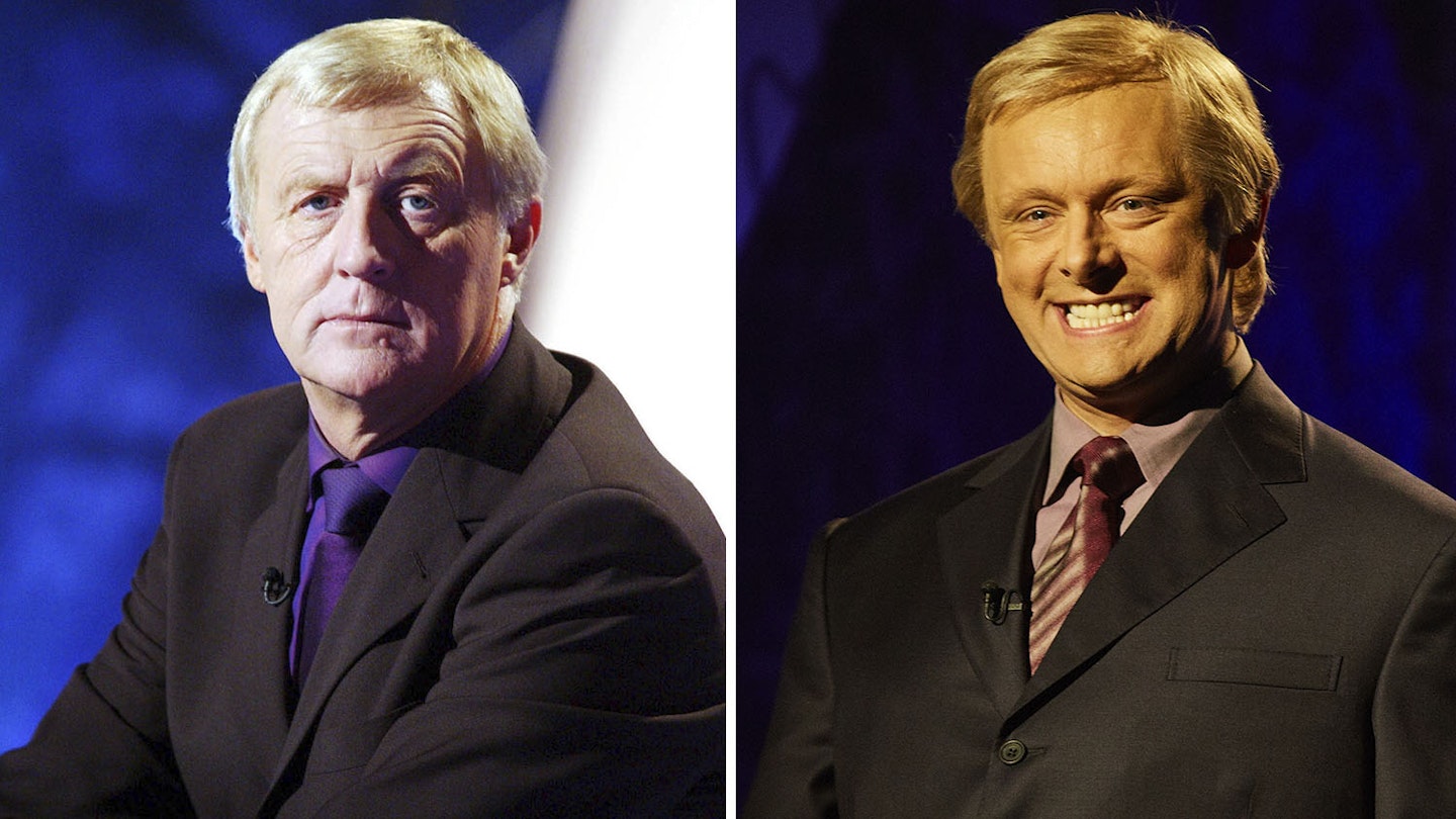 Chris Tarrant and Michael Sheen 