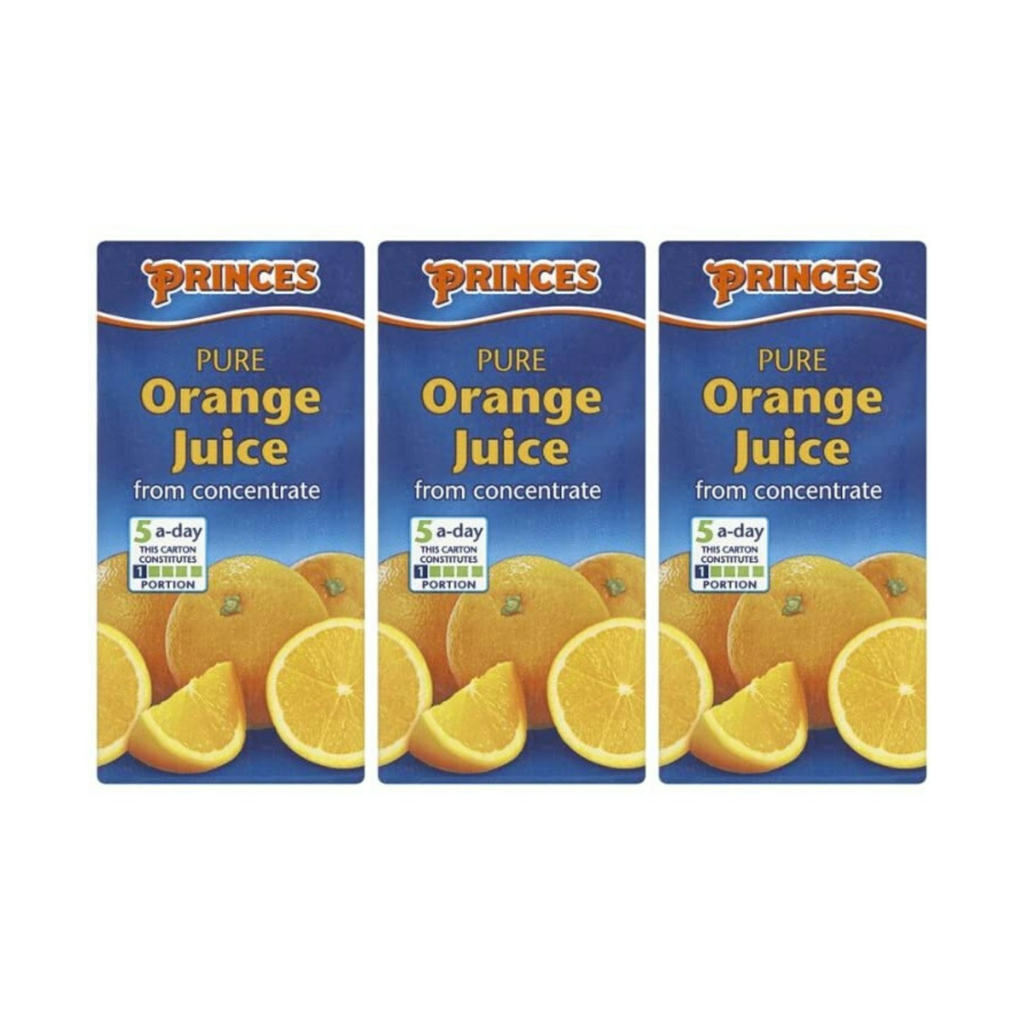 Princes Orange Juice Smooth 12x1L Cartons