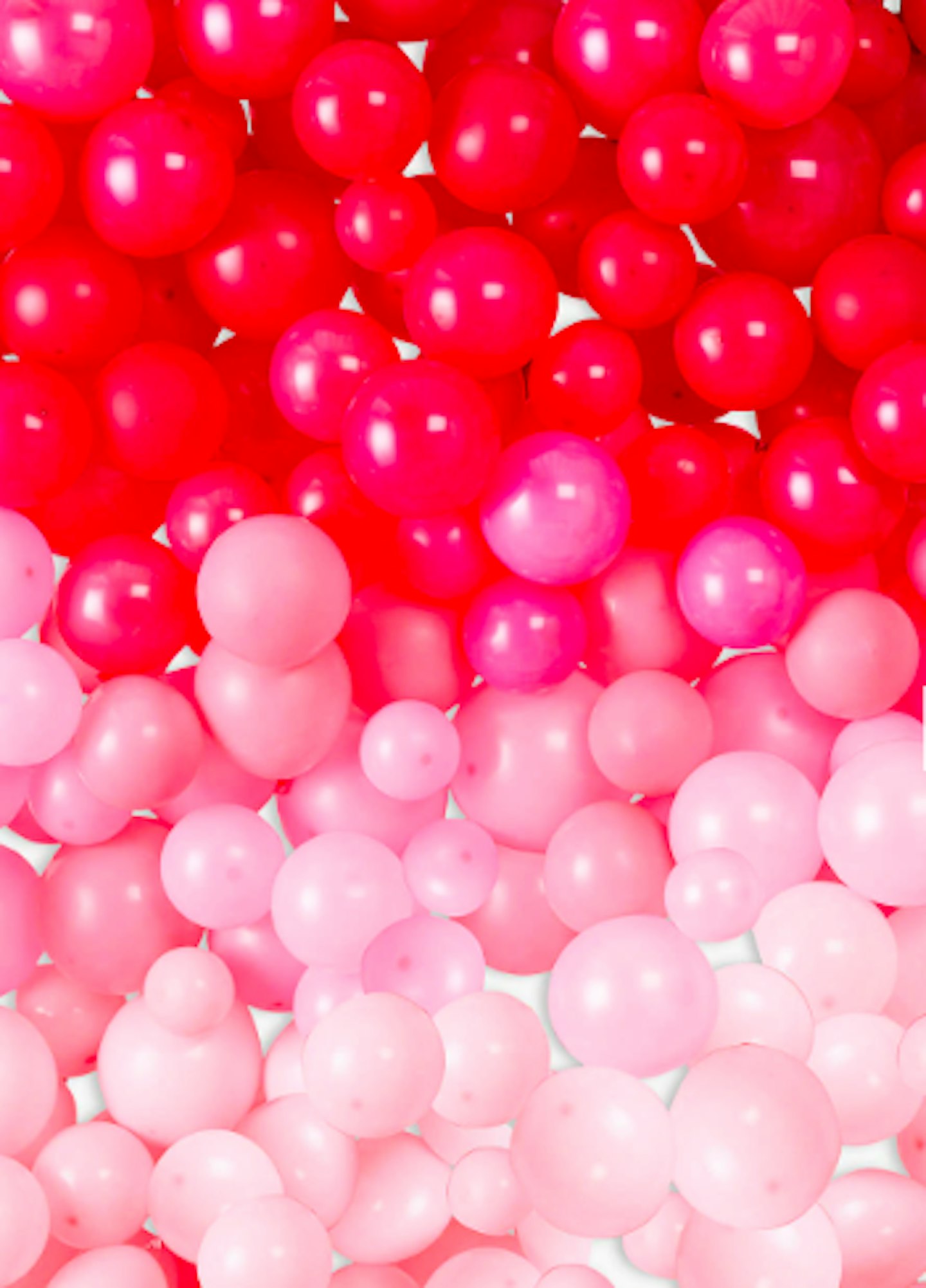 Ginger Ray Pink Ombre Balloon Wall £25.00