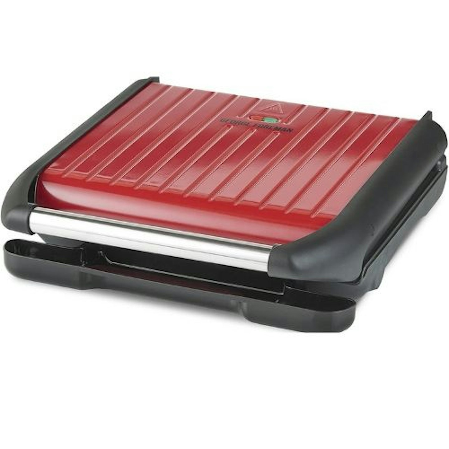 George Foreman Large Red Steel Grill