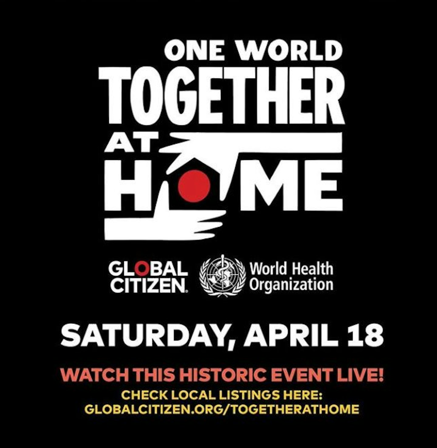 ONE WORLD: TOGETHER AT HOME