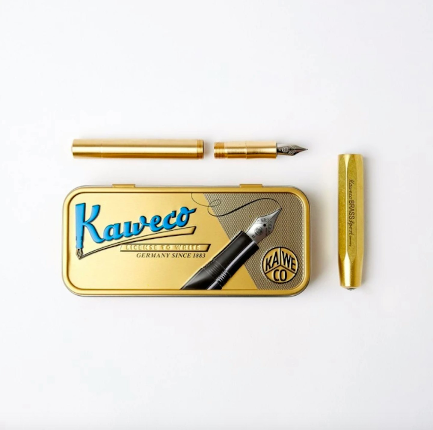 Kaweco, Brass Sport Fountain Pen, £75 at The Conran Shop