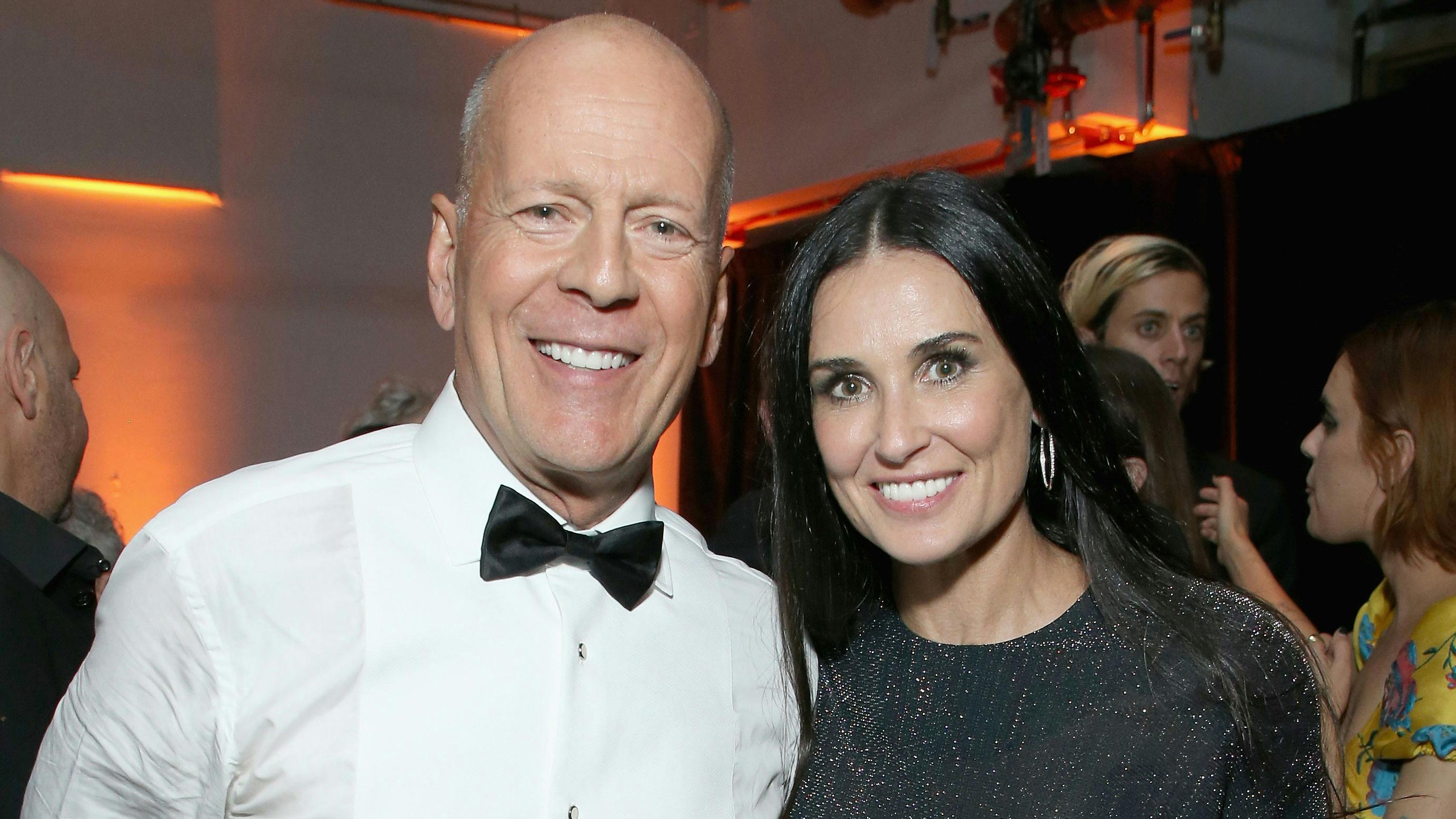 Why Bruce Willis has moved back in with Demi Moore Celebrity Heatworld pic pic photo