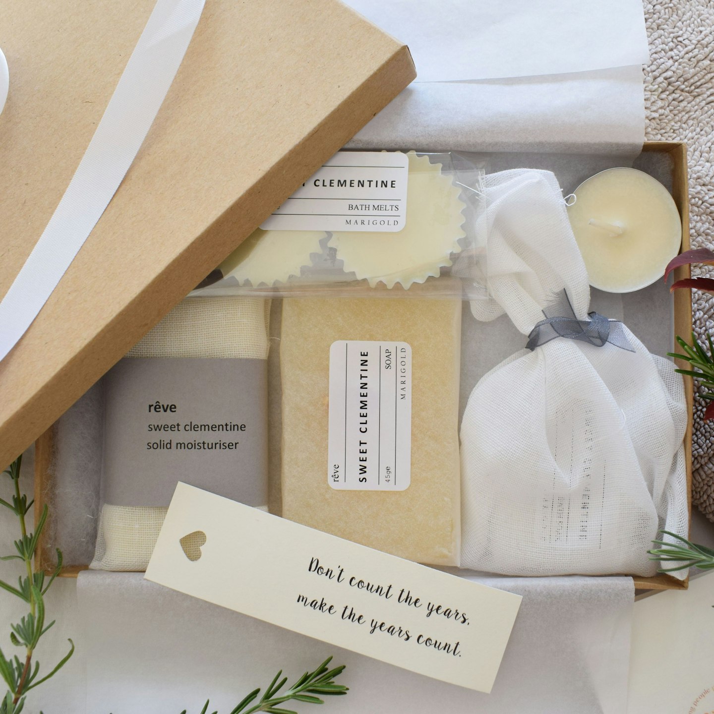 Organic Letterbox Spa Gift Collection
