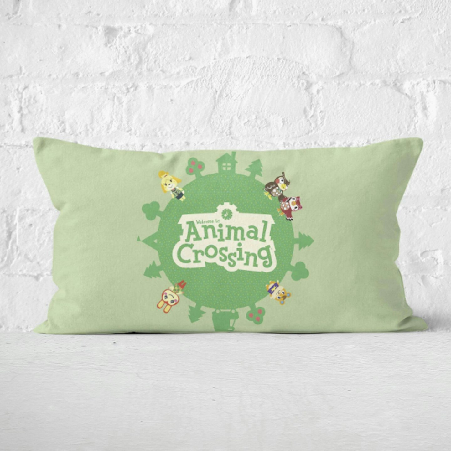 Animal Crossing Rectangular Cushion