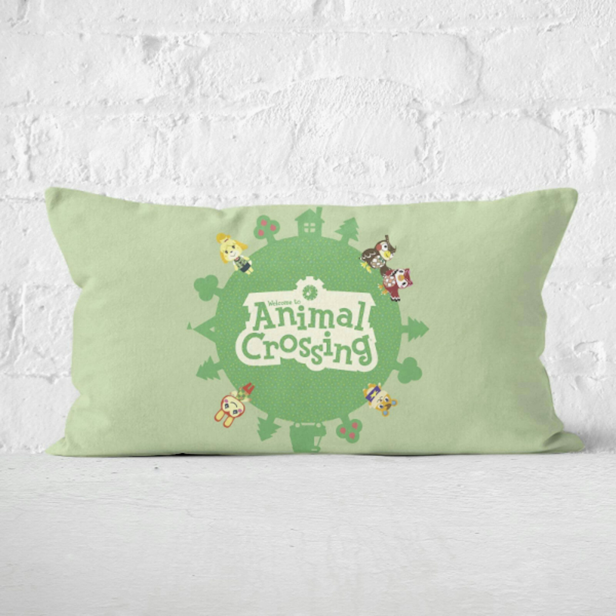 Animal Crossing Rectangular Cushion