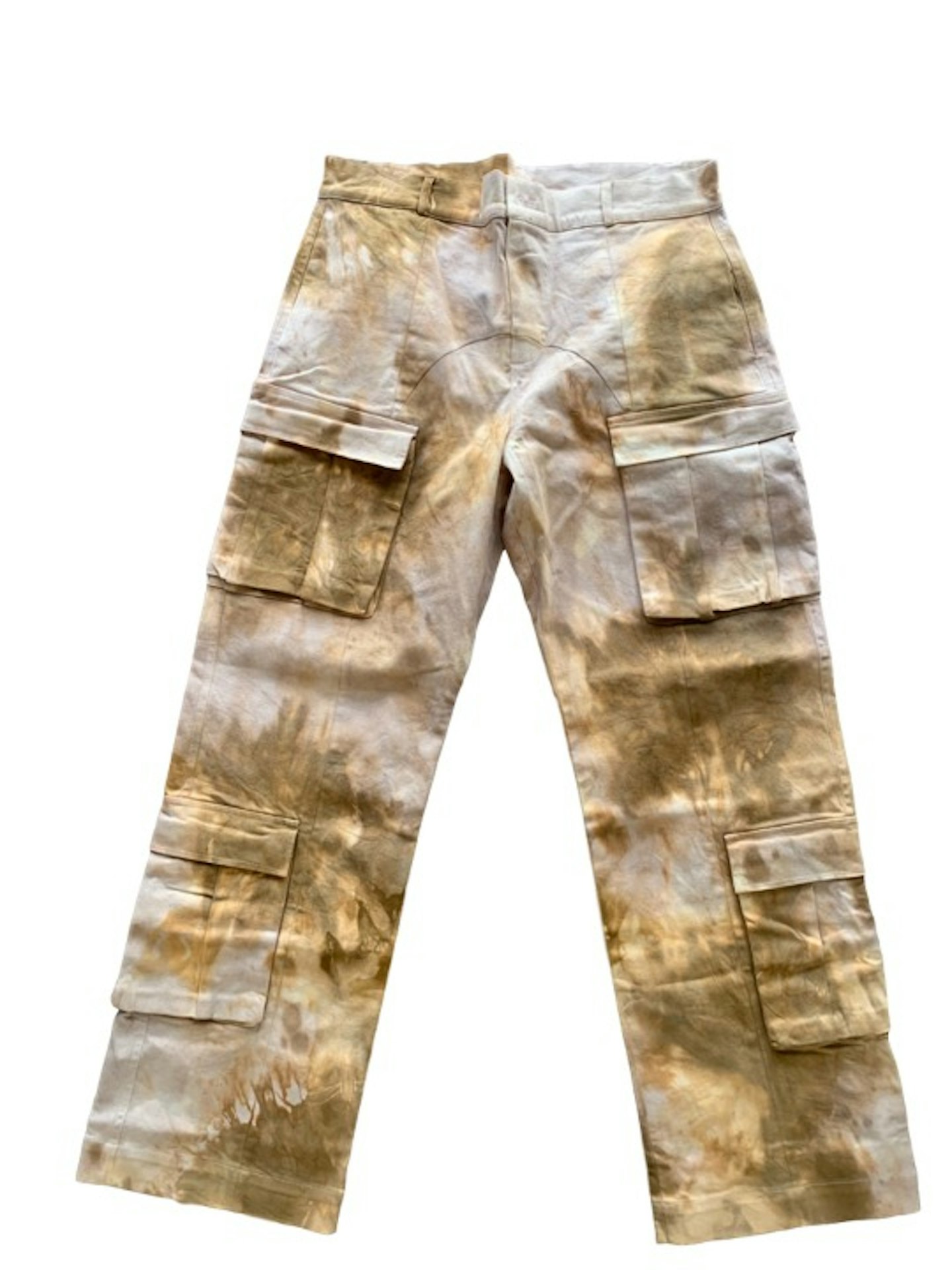 Gascoigne London, Tie-Dye Cotton Cargo Trousers, £100
