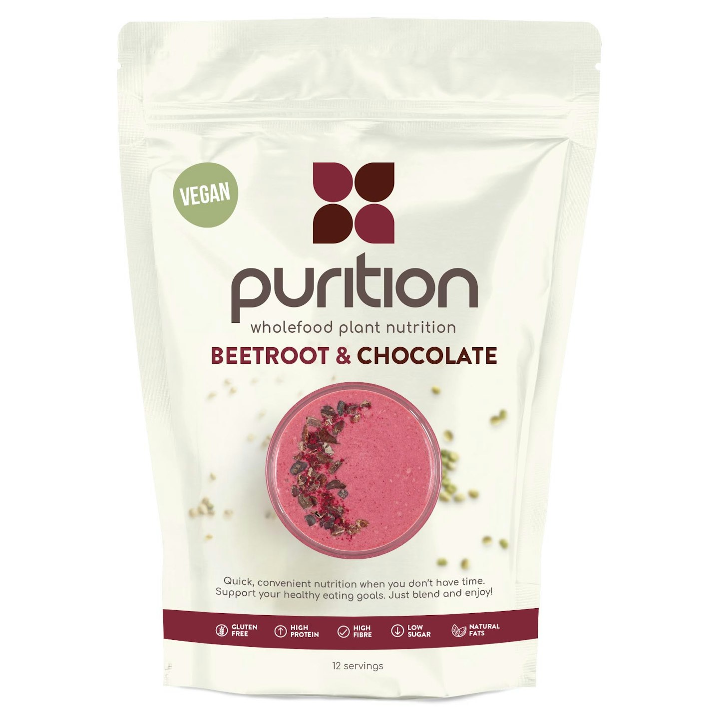 Purition Beetroot & Chocolate nutritional shake